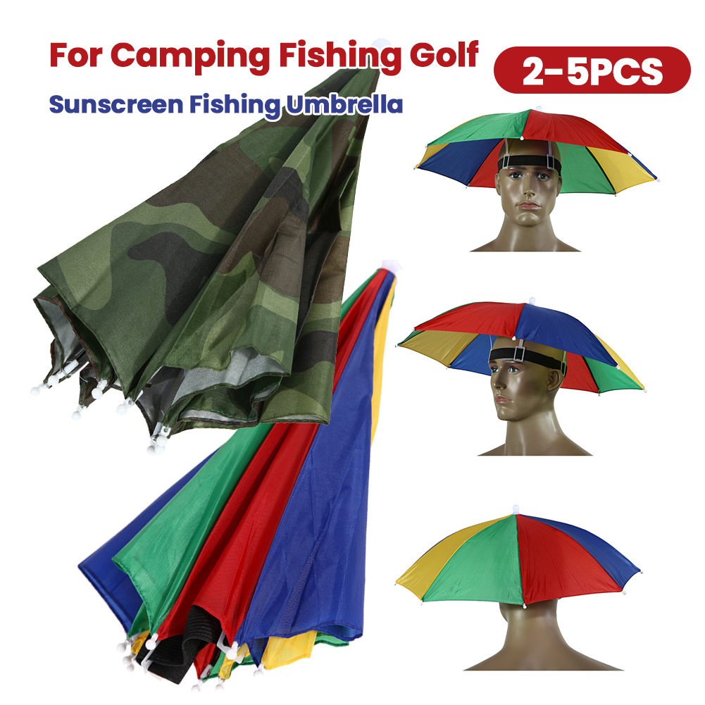 Outdoor Sports Umbrella - Şemsiye Şapka Evrensel Şapka Ayarlanabilir Koruyucu