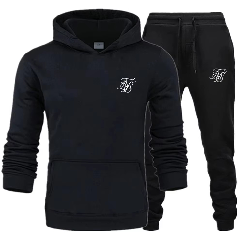 Outdoor Sport Hoodie - Erkekler İçin Yeni 2 Parçalı Eşofman