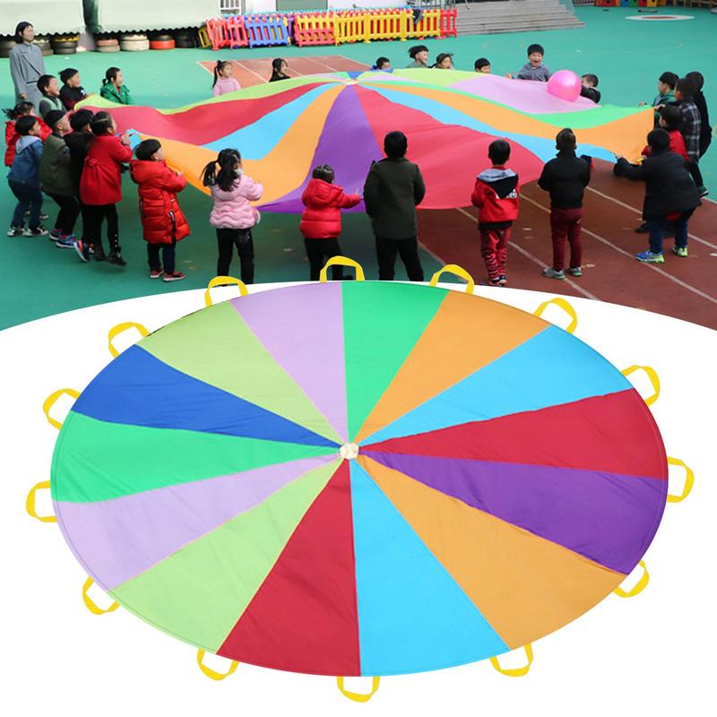 Outdoor Sports Umbrella - Çocuklar için gökkuşağı paraşüt spor geliştirme