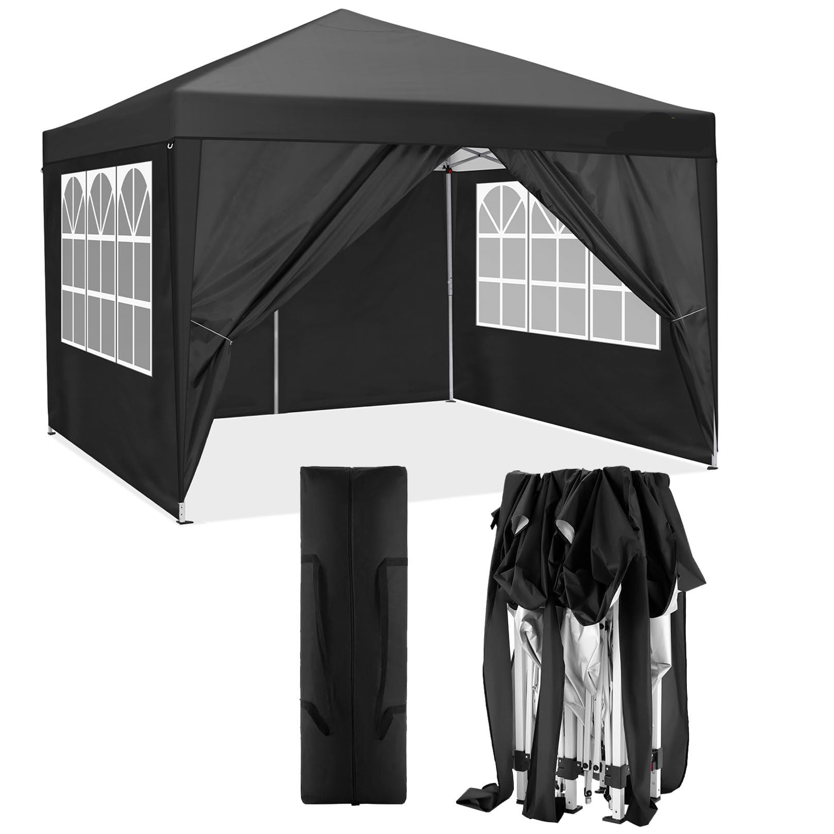 Outdoor Sports Center - 10x10FT Açılır Kapanır Çadır, 10x10 Kolay