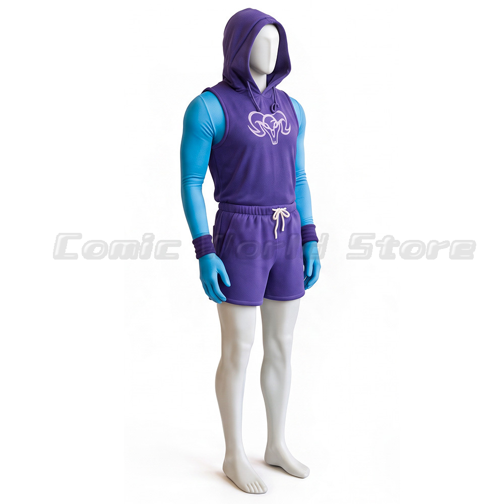 He-Man Gym Bro Skeletor Cospla - Outdoor Sport Hoodie incelemesi ve fiyatı