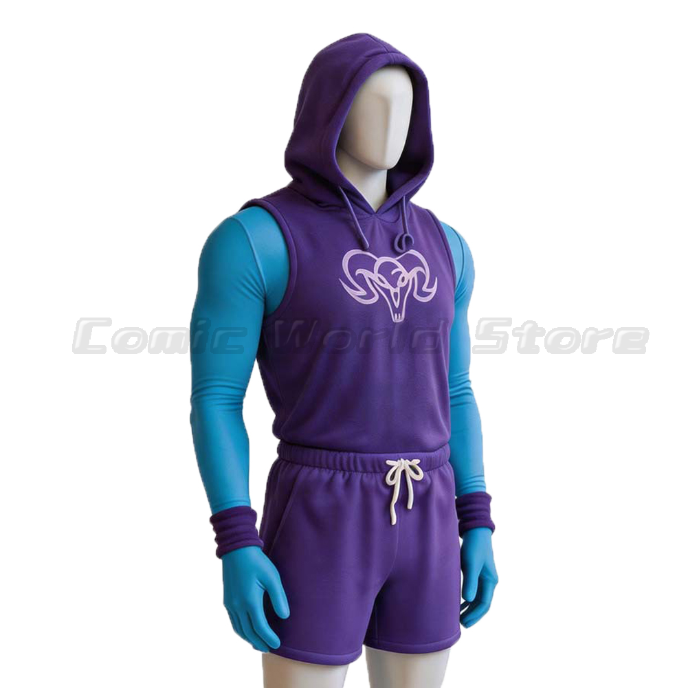 He-Man Gym Bro Skeletor Cospla - Outdoor Sport Hoodie incelemesi ve fiyatı