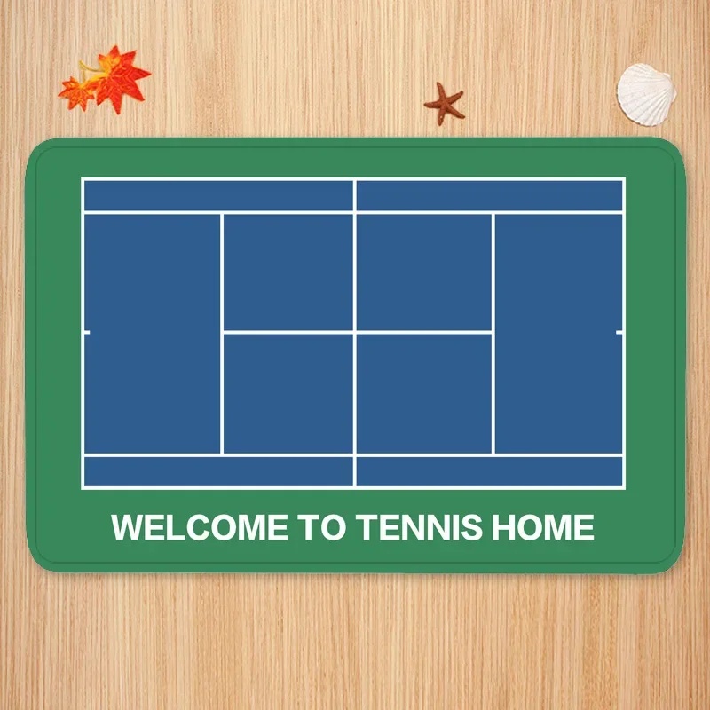 4'lü Paket Tenis Kortu Desenli - Outdoor Sport Court Flooring incelemesi ve fiyatı