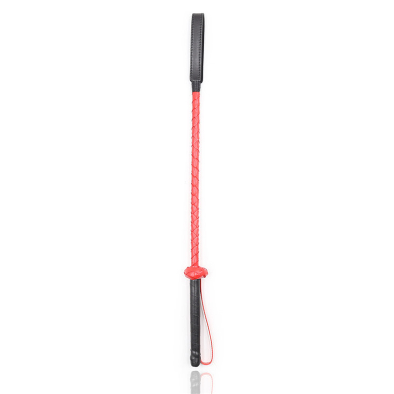 56cm kırmızı ve siyah deri uzu - Riding Crop Dressage incelemesi ve fiyatı
