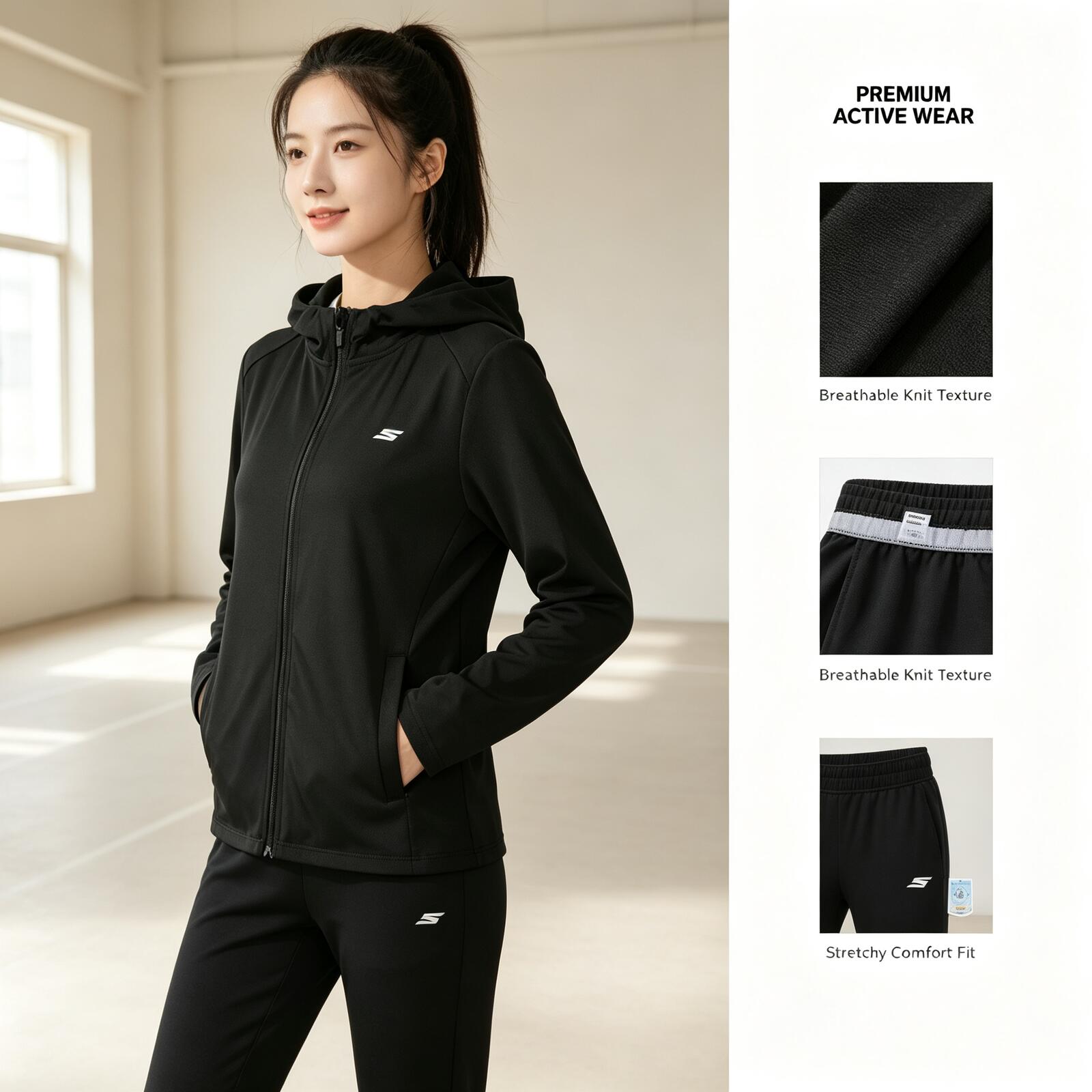 SKECHERS Kadın Hafif Örgü Kapü - Outdoor Sport Hoodie incelemesi ve fiyatı